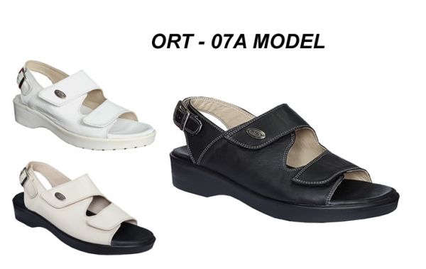 leather orthopedic sandals